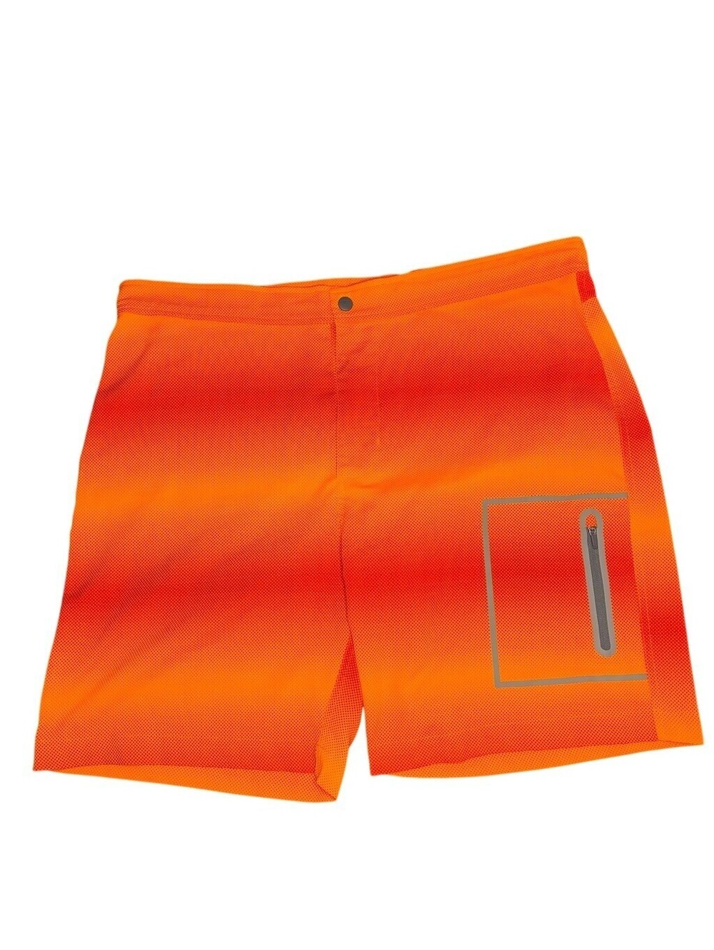 Mack Weldon Men's Orange Ombre Board Shorts Swim Trunks Quick Dry One Size